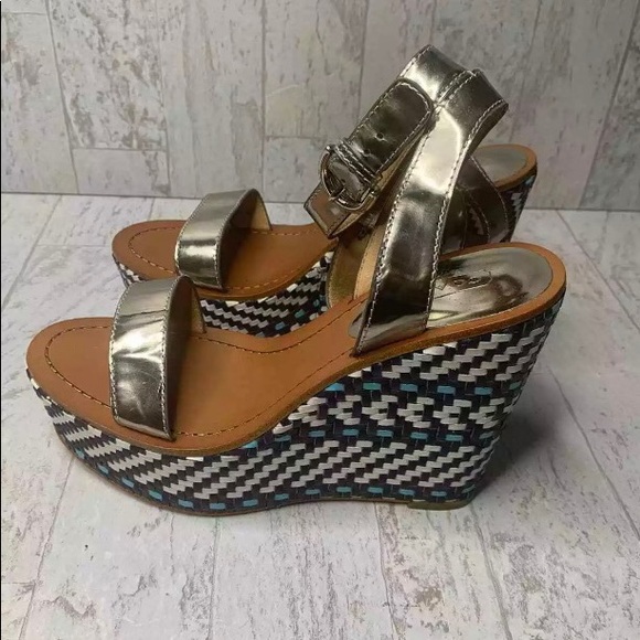Coach (Gemma) Sandal- Wedge - Picture 4 of 15